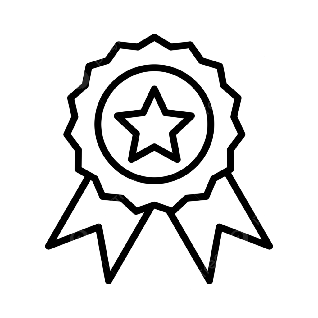 pngtree quality badge line icon png image 9040757